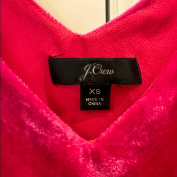 NWOT J CREW VELVET TANK - Picture 4 of 7
